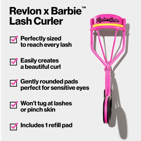 NIB Revlon x Barbie Eyelash Curler - Picture 3 of 3